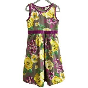 Mini Boden Floral Dress (5-6)